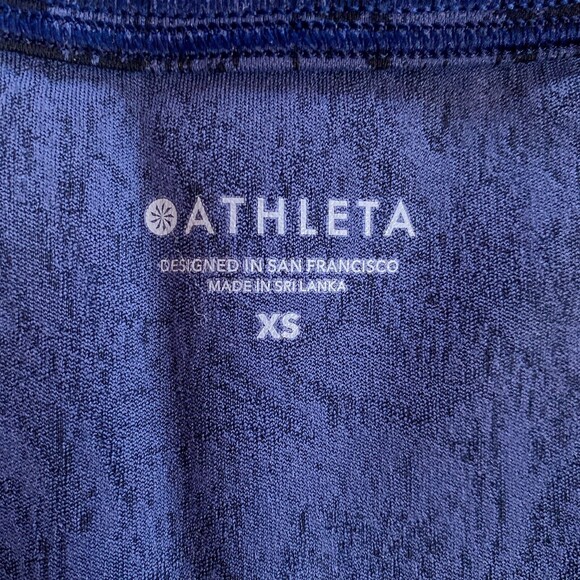 Athleta Scoop Texture Frosted Floral Tank - Picture 3 of 9